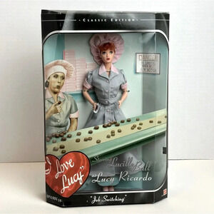 1998 Barbie Lucille Ball Ricardo I Love Lucy Job Switching 21268 MINT